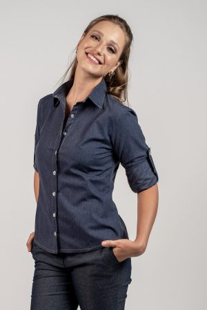 1166L CAMISETE COM DETALHES MANGA LONGA