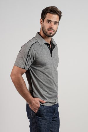 1145 POLO RAGLAN MASCULINA