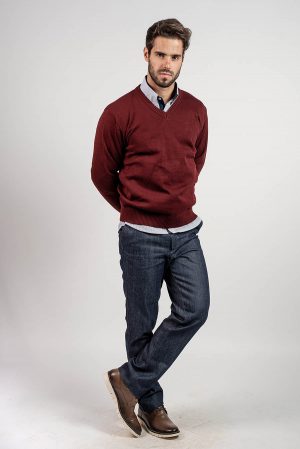 1316 SUETER DECOTE V + 1177 CALÇA SLIM