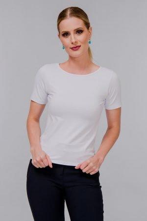 1028C CAMISETA DECOTE CANOA MG.CURTA