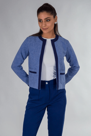 1353 - CASAQUETO BICOLOR