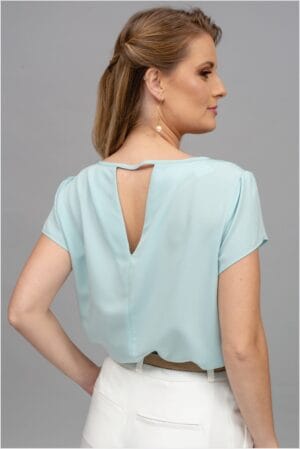 1370C- CAMISA DECOTE V DUPLO